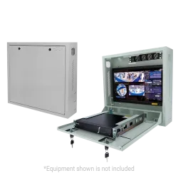 Caja de seguridad - Especial para instalación en pared - Formato vertical - 2 llaves y cerraduras - Entradas laterale... - Alarm