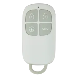 Mando a distancia multifunción - Inalámbrico - Armado, armado silencioso y parcial - Desarmado - Botón de SOS (pánico... - Alarm