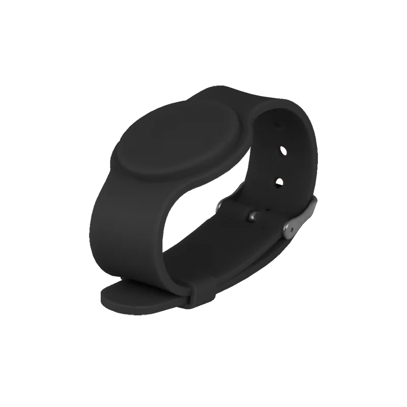 Pulsera de proximidad - ID por radiofrecuencia - EM pasivo | Color negro - Baja frecuencia 125 kHz - Correa ajustable... - Alarm