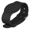 Pulsera de proximidad - ID por radiofrecuencia - EM pasivo | Color negro - Baja frecuencia 125 kHz - Correa ajustable... - Alarm