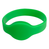 Pulsera de proximidad - ID por radiofrecuencia - EM pasivo | Color verde - Baja frecuencia 125 kHz - Diámetro 65 mm -...