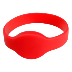 Pulsera de proximidad - ID por radiofrecuencia - EM pasivo | Color rojo - Baja frecuencia 125 kHz - Diámetro 65 mm - ... - Alarm