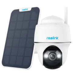 Reolink Camara WiFi a Batería con Panel Solar - 5MP (2880 x 1616) - IR 10 m / Sirena - Deteccion PIR Humanos / Vehíc... - Alarm