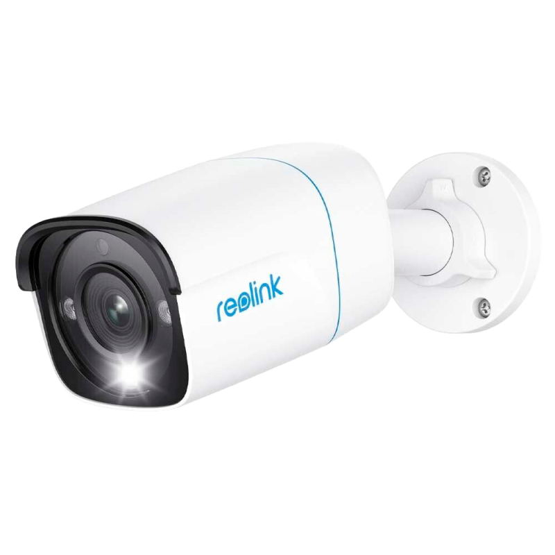 Reolink Camara IP PoE P330 - 8MP Full HD (3840x2160) - IR 30 m / PoE - Deteccion Humanos / Vehículos / Mascotas - Aud...