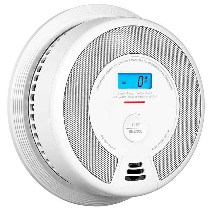 Detector de CO y humo autónomo X-Sense - Duración de la batería 10 años (no reemplazable) - Indicador luminoso de ala... - Alarm