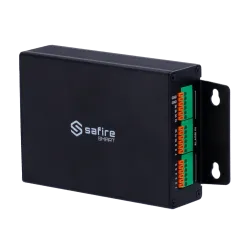 Safire Smart - Caja de entradas y salidas de alarma - 16 Entradas de alarma - 6 Salidas de relé - Plug and Play / Com... - Alarm