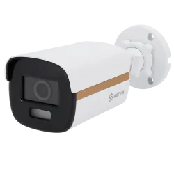 Safire Cámara Bullet Gama ULTRA - Salida HDTVI - 8Mpx CMOS Night Color - Lente 2.8 mm White Light alcance 40m - WDR (... - Alarm
