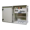 Safire - Armario de poliéster SMC - Dimensiones exteriores 60x50x23cm - Switch de 8 puertos | Bandeja fusión de fib... - Alarm