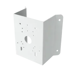 Soporte de esquina Safire Smart - Para cámaras bullet o domo - Fabricado en acero laminado SPCC - Color blanco - Pasa... - Alarm