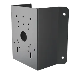 Soporte de esquina Safire Smart - Para cámaras bullet o domo - Fabricado en acero laminado SPCC - Color gris - Pasado... - Alarm