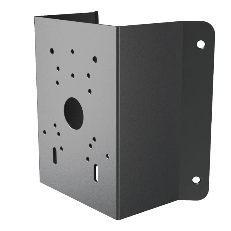 Soporte de esquina Safire Smart - Para cámaras bullet o domo - Fabricado en acero laminado SPCC - Color gris - Pasado... - Alarm
