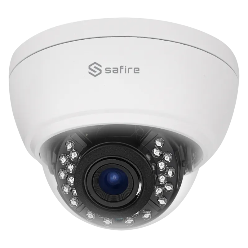 Cámara Domo 4n1 Safire Gama PRO - 5 Mpx high performance CMOS - Lente Motorizada varifocal 2.7~13.5 mm - Ultra low li... - Alarm