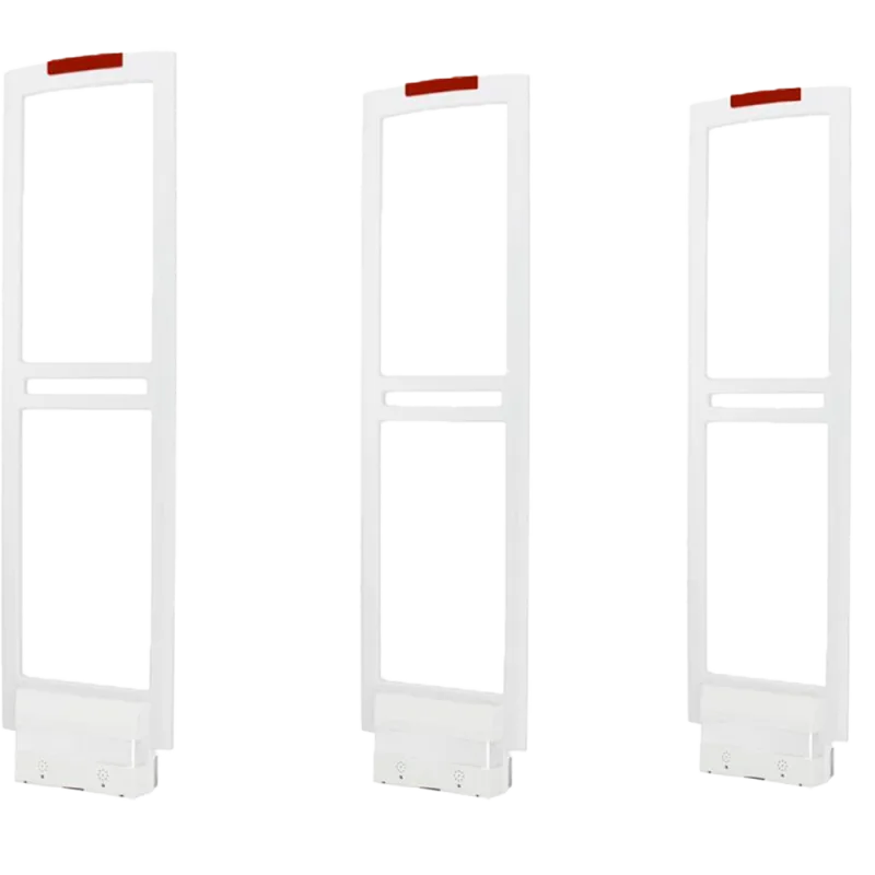 Antena antihurto EAS - Tecnología acustomagnética AM 58 kHz - 2 pasillos: maestra y dos esclavas - Conexión WiFi | Pl... - Alarm