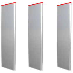 Antena antihurto EAS - Tecnología acustomagnética AM 58 kHz - 2 pasillos: maestra y dos esclavas - Conexión WiFi | Pl... - Alarm