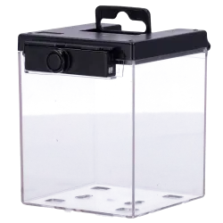 Protección electrónica antihurto EAS - AM 58 kHz | Desbloqueo magnético - Caja transparente de policarbonato - Medida... - Alarm