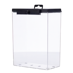 Protección electrónica antihurto EAS - AM 58 kHz | Desbloqueo magnético - Caja transparente de policarbonato - Medida... - Alarm