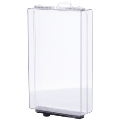 Protección electrónica antihurto EAS - AM 58 kHz | Desbloqueo magnético - Caja transparente de policarbonato - Medida... - Alarm