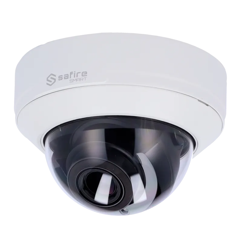 Safire Smart - Cámara Turret IP gama I1 AI Avanzado - Resolución 4 Megapíxel (2592x1520) - Lente Motorizada 2.8~12mm ... - Alarm