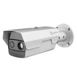 Cámara térmica Dual IP Safire - 160x120 VOx | Lente 10mm - Sensor óptico 1/2.8? 2 Mpx | Lente 8mm - Sensibilidad térm... - Alarm