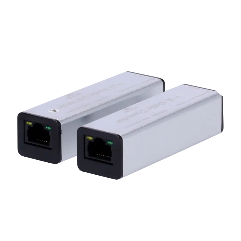 Safire Kit de conversor de medios (2 unidades) - 1x Puerto Ethernet RJ45 - 1x Conector SC Simplex - Fast Ethernet 10/... - Alarm
