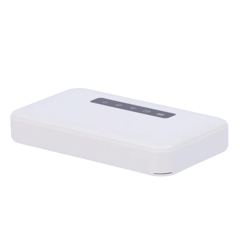 Safire Router 4G Portátil - Conexión RJ45 10/100 o WiFi 802.11 b/g/n - Hasta 32 conexiones WiFi simultáneas - Batería... - Alarm