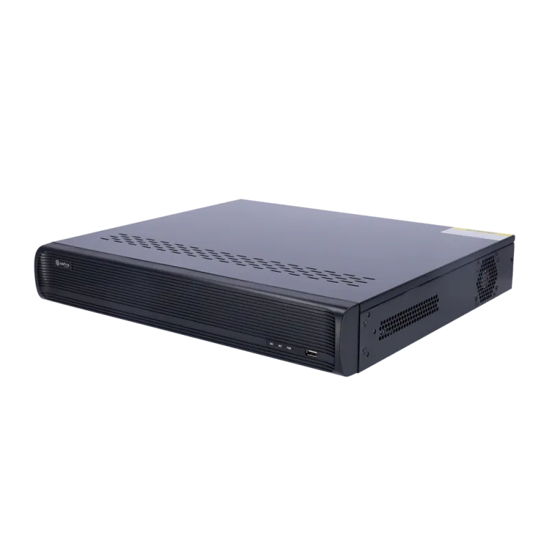 Safire Smart - Grabador NVR para cámaras IP gama B2 - 16CH vídeo / Compresión H.265S / 4HDD - Resolución hasta 12Mpx ... - Alarm