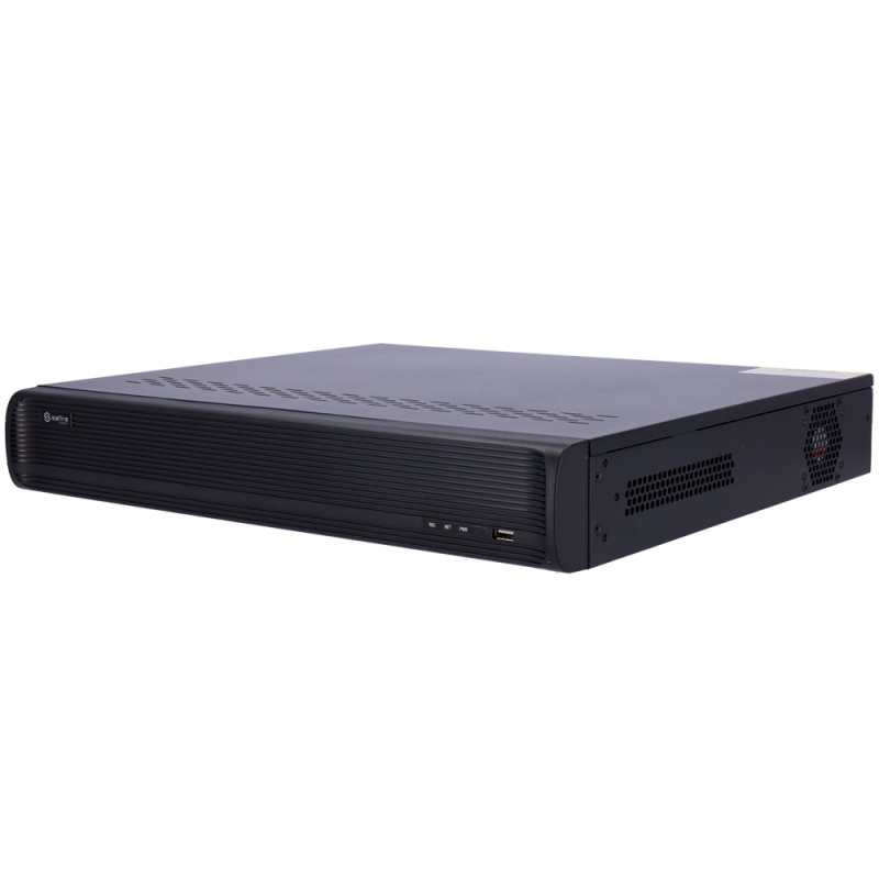 Safire Smart - Grabador NVR para cámaras IP gama B2 - 32CH vídeo / PoE 16CH / H.265+ / 4HDD - Resolución hasta 12Mpx ...