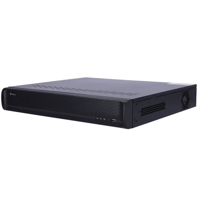 Safire Smart - Grabador NVR para cámaras IP gama B2 - 32CH vídeo / PoE 16CH / H.265+ / 4HDD - Resolución hasta 12Mpx ... - Alarm