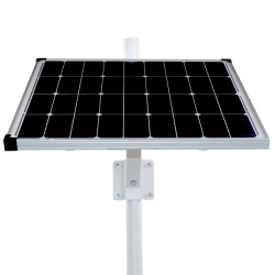 Sistema de alimentación autónoma para CCTV - Panel solar de 80W - Batería Litio LiFePo 256Wh (20Ah) - Regulador MPPT ...