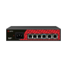 Safire Switch Hi-PoE - 4 puertos PoE + 2 Uplink RJ45 - Velocidad de puertos 10/100Mbps - 3 Puertos PoE+ 30W + 1 Puert...