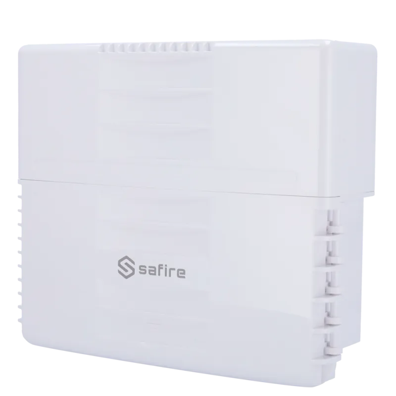 Safire Switch Hi-PoE de Exterior - 8 puertos PoE + 2 SFP + 2 RJ45 - Velocidad de puertos Gigabit 10/100/1000Mbps - 6 ... - Alarm
