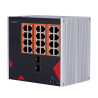 Safire Switch Industrial Alimentación AC 90~264V - 24 puertos Gigabit + 2 SFP Gigabit - 18 Puertos PoE+ 30W + 6 Puert...