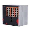 Safire Switch Industrial Alimentación AC 90~264V - 24 puertos Gigabit + 2 SFP Gigabit - 18 Puertos PoE+ 30W + 6 Puert... - Alarm