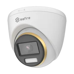 Cámara Safire Turret 8 Mpx - Visión a todo color - Lente 3.6 mm / True WDR - F1.0 para una mejor iluminación - Ilumin... - Alarm