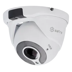 Cámara Turret Gama ECO - Salida 4 en 1 / Resolución (2880x1620) - High Performance 3K (5Mpx 16:9) - Lente Varifocal 2... - Alarm