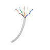 Safire Cable UTP categoría 5E - Conductor CCA - Diámetro 24 AWG-0,52mm - Cumple con 90m Fluke test - Cubierta exteri...