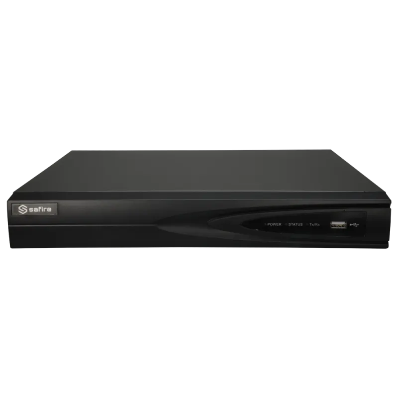Videograbador 5n1 Safire - 4CH HDTVI/HDCVI/AHD/CVBS/ 4+1 IP - 4Mpx Lite (15FPS) - Salida HDMI Full HD y VGA - Audio S... - Alarm