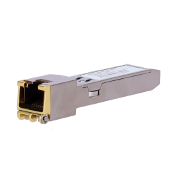 Módulo transceptor SFP+ - Puerto cobre con conector RJ45 - Velocidades soportadas 10/5/2,5/1Gbps - Hasta 30m de dista...