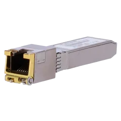 Módulo transceptor SFP+ - Puerto cobre con conector RJ45 - Velocidades soportadas 2.5G/5G/10G - Hasta 80m de distanci... - Alarm