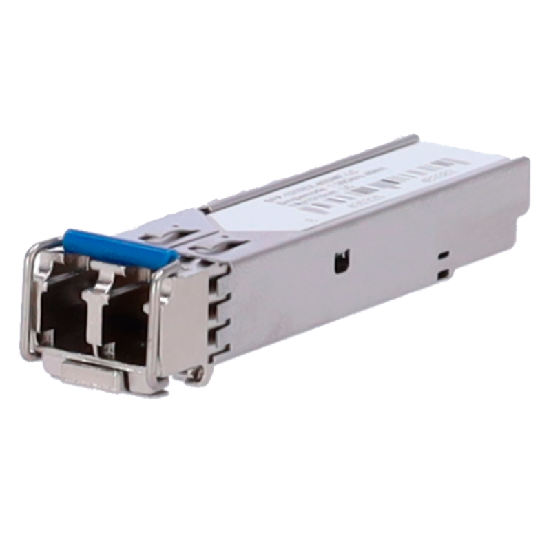 Módulo transceptor SFP - TRx 1310 nm - Fibra monomodo - Conector LC UPC dúplex - Máximo 40 km - 1.25Gb/s - 1000Base-EX