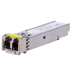 Módulo transceptor SFP - TRx 1550 nm - Fibra monomodo - Conector LC UPC dúplex - Máximo 80 km - 1.25Gb/s - 1000Base-ZX