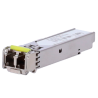 Módulo transceptor SFP - TRx 1550 nm - Fibra monomodo - Conector LC UPC dúplex - Máximo 80 km - 1.25Gb/s - 1000Base-ZX