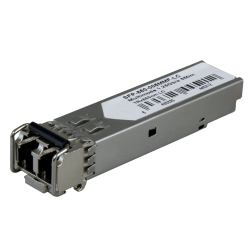 Módulo transceptor SFP - TRx 850 nm - Fibra multimodo - Conector LC dúplex - Máximo 550 m - 1.25Gb/s - 1000Base-SX