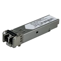 Módulo transceptor SFP - TRx 850 nm - Fibra multimodo - Conector LC dúplex - Máximo 550 m - 1.25Gb/s - 1000Base-SX - AlarmSystem