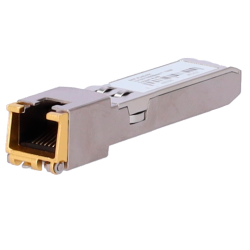 Módulo transceptor SFP - Puerto RJ45 - Velocidad Gigabit - Máxima distancia 100 m - 1000Base-TX