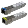 Pareja de módulos transceptores SFP - Tx 1550/1310 nm Rx 1310/1550 nm - Fibra monomodo - Conector SC Simplex - BiDi -... - Alarm