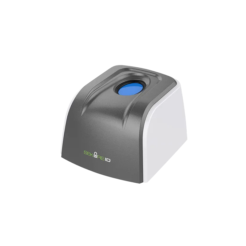 Lector biométrico Easyclocking - Huellas dactilares multispectral - Grabación segura y fiable - Comunicación USB - Pl... - Alarm