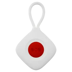 Botón de SOS (pánico) - Inalámbrico - Ligero y con colgante - Activa el panel de alarma - Panel armado o desarmado - ... - Alarm