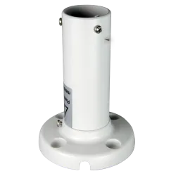 Soporte techo - Altura 140 mm - Compatible con SD61XX - Apto para uso en exterior - Color blanco - Pasador de cables - AlarmSyst