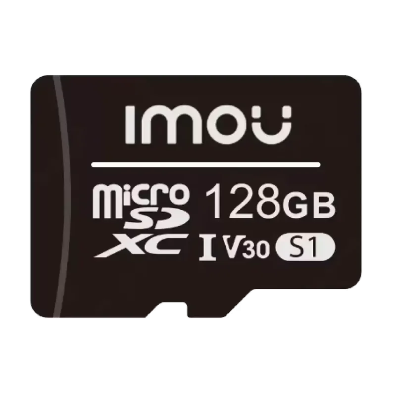 Imou Tarjeta de memoria Micro SD Clase 10 128GB - Compatible para camaras de vigilancia - Clase 10 / V30 - Uso en int... - Alarm